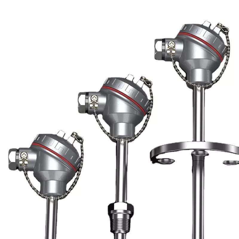 Sensor de horno industrial de alta temperatura Sonda de acero inoxidable 1200°C Sensor de termopar tipo K