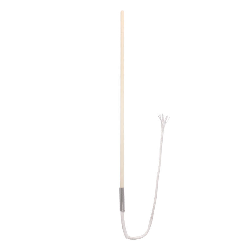 Termopar industrial de alta temperatura de 1200°C, tubo cerámico tipo K/S/R/B, sensor de temperatura de termopar de metal precioso