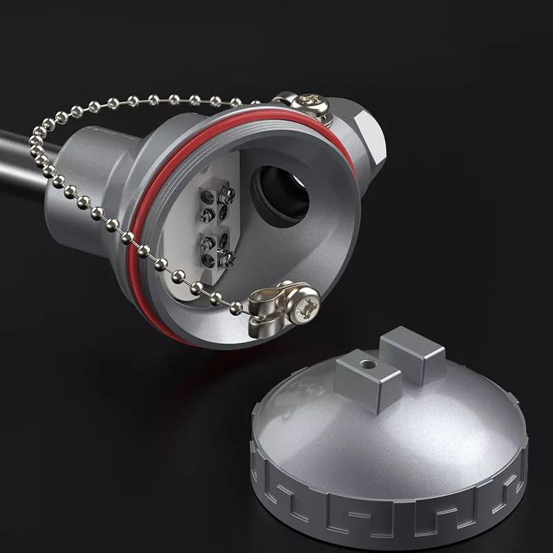 Sensor de horno industrial de alta temperatura Sonda de acero inoxidable 1200°C Sensor de termopar tipo K