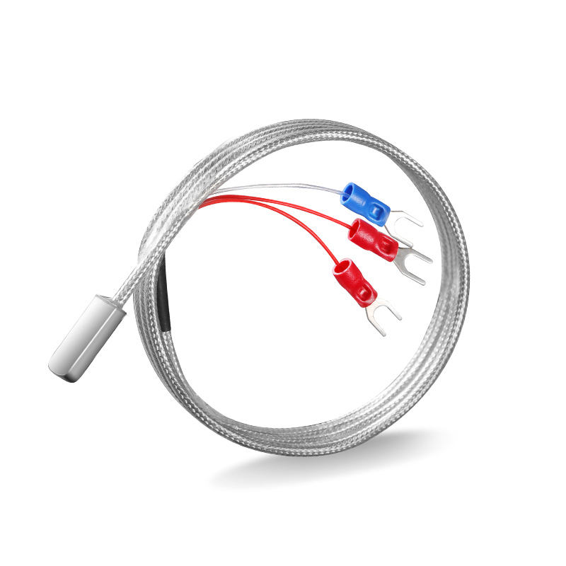 Sensor de temperatura compacto de calidad industrial con sonda PT100K de montaje en tornillo de acero inoxidable (M6/M8) Termopar
