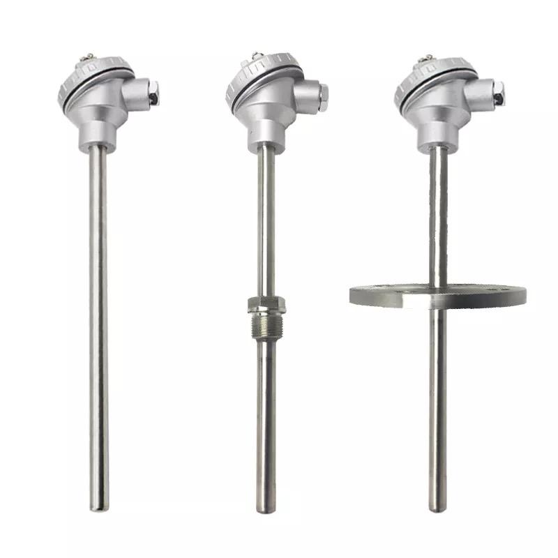 Sensor de horno industrial de alta temperatura Sonda de acero inoxidable 1200°C Sensor de termopar tipo K