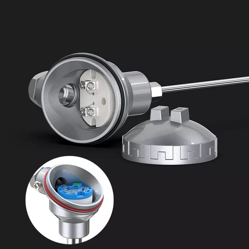 Sensor de horno industrial de alta temperatura Sonda de acero inoxidable 1200°C Sensor de termopar tipo K